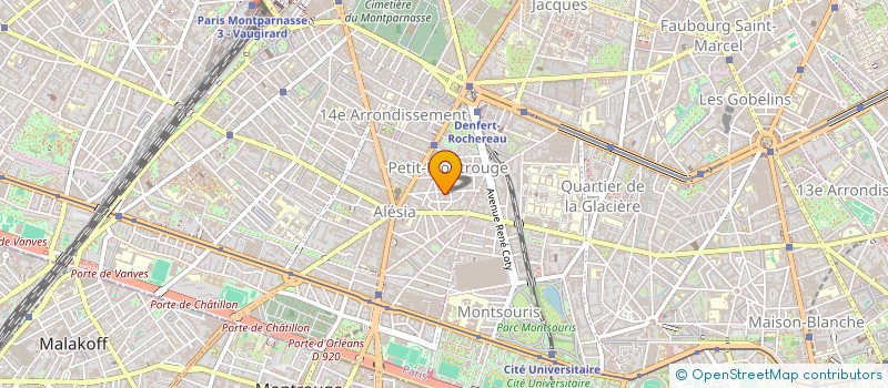 localisation de l'entreprise MONSIEUR DIDIER MARECHAL  PARIS