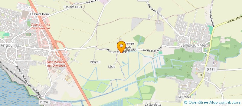 localisation de l'entreprise MONSIEUR DIDIER MARET  LA JARRIE