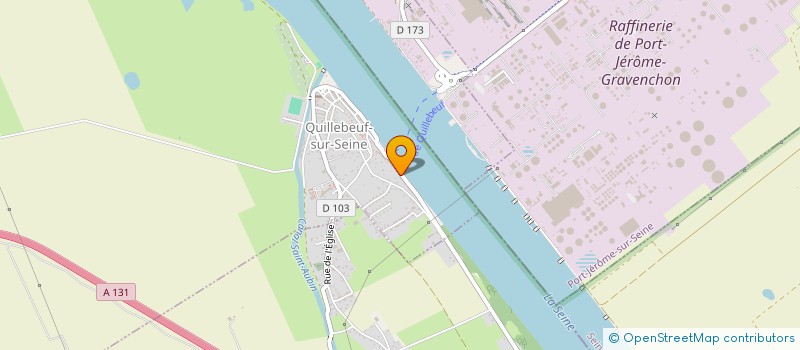 localisation de l'entreprise MONSIEUR DIDIER MARIE  QUILLEBEUF-SUR-SEINE