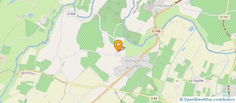 localisation de l'entreprise MONSIEUR DIDIER MARIE  TERRANJOU