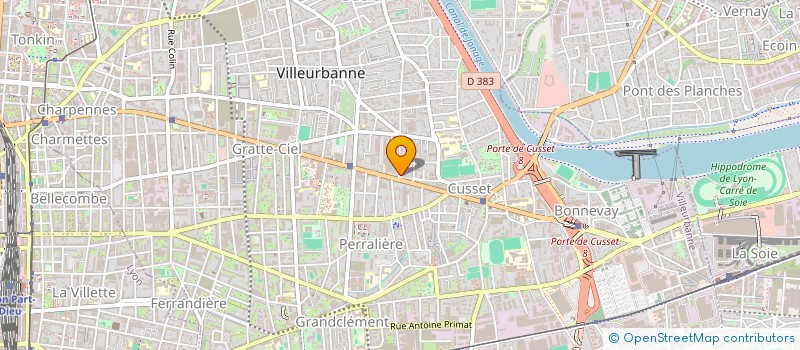localisation de l'entreprise MONSIEUR DIDIER-MARIE JACQUARD à VILLEURBANNE