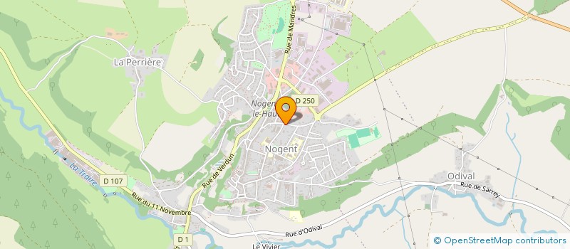 localisation de l'entreprise MONSIEUR DIDIER MARIVET à NOGENT
