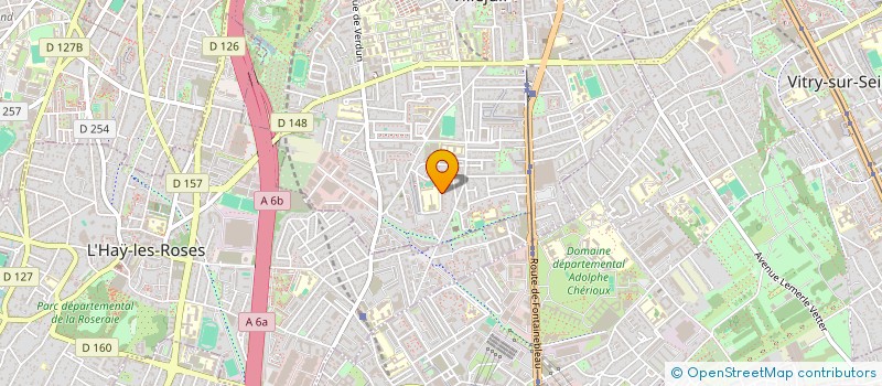 localisation de l'entreprise MONSIEUR DIDIER MARTHELY  VILLEJUIF