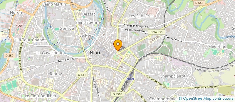 localisation de l'entreprise MONSIEUR DIDIER MARTIN à NIORT