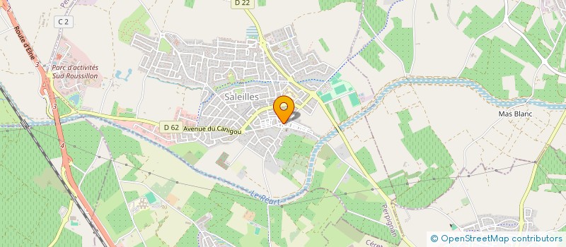 localisation de l'entreprise MONSIEUR DIDIER MARTIN  SALEILLES