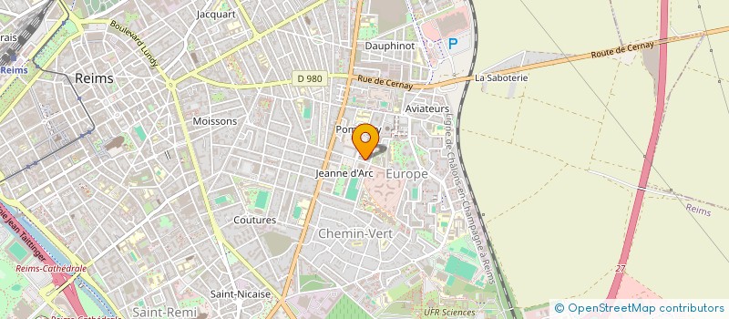 localisation de l'entreprise MONSIEUR DIDIER MARTIN  REIMS