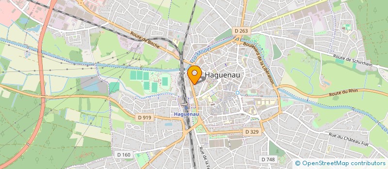 localisation de l'entreprise MONSIEUR DIDIER MARTIN à HAGUENAU