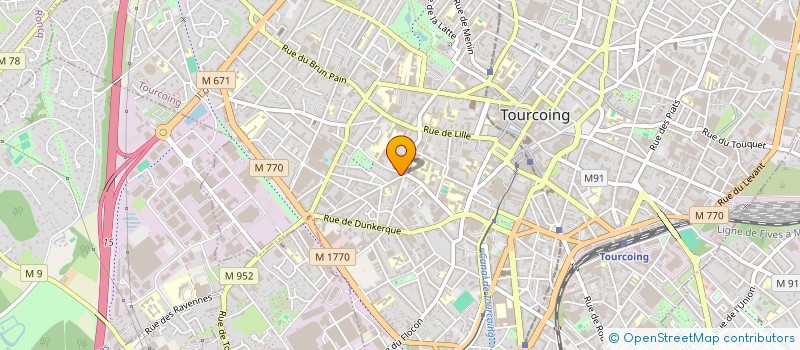 localisation de l'entreprise MONSIEUR DIDIER MARTINACHE à TOURCOING