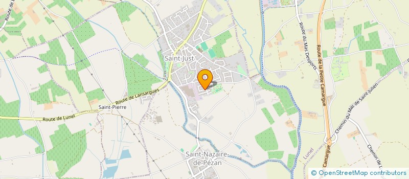 localisation de l'entreprise MONSIEUR DIDIER MARTINEZ  SAINT-JUST