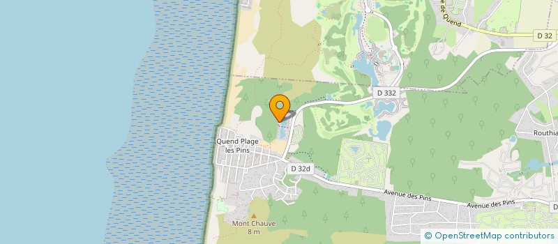 localisation de l'entreprise MONSIEUR DIDIER MATHIEU  QUEND