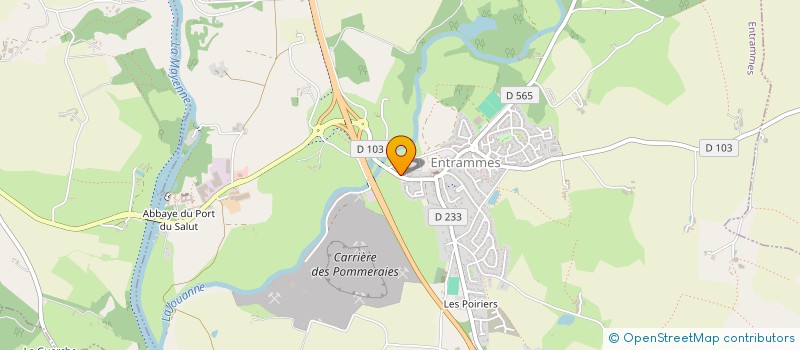 localisation de l'entreprise MONSIEUR DIDIER MATSOUMA  ENTRAMMES