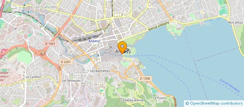 localisation de l'entreprise MONSIEUR DIDIER MATTEUCCI à ANNECY