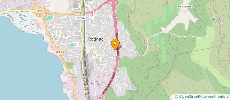 localisation de l'entreprise MONSIEUR DIDIER MAUGER  ROGNAC