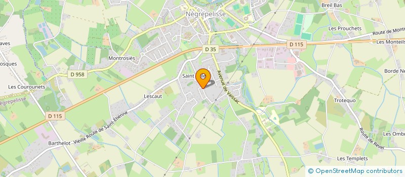 localisation de l'entreprise MONSIEUR DIDIER MAURA  NEGREPELISSE