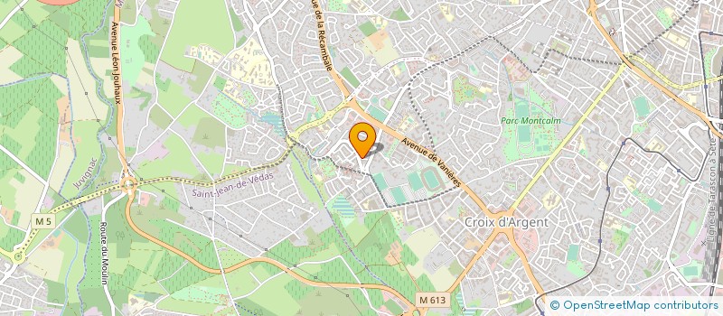 localisation de l'entreprise MONSIEUR DIDIER MAURET à MONTPELLIER