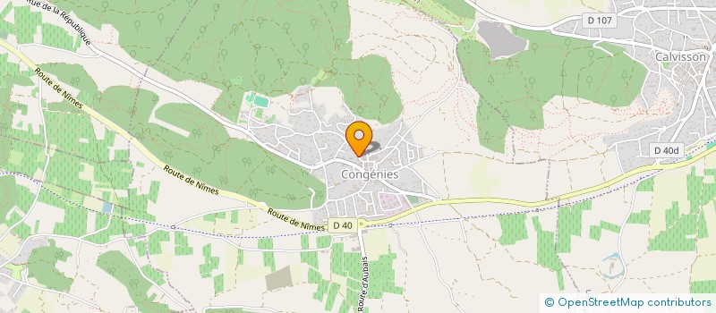 localisation de l'entreprise MONSIEUR DIDIER MAURIANGE  CONGENIES