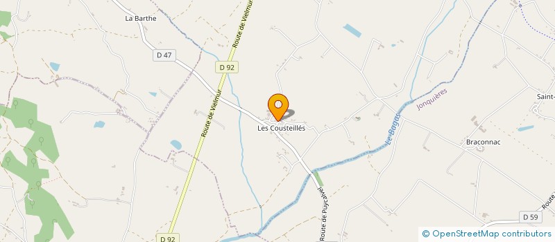 localisation de l'entreprise MONSIEUR DIDIER MAURIES  SAINT-JULIEN-DU-PUY