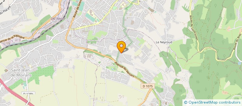 localisation de l'entreprise MONSIEUR DIDIER MAURIN à LA BUISSE