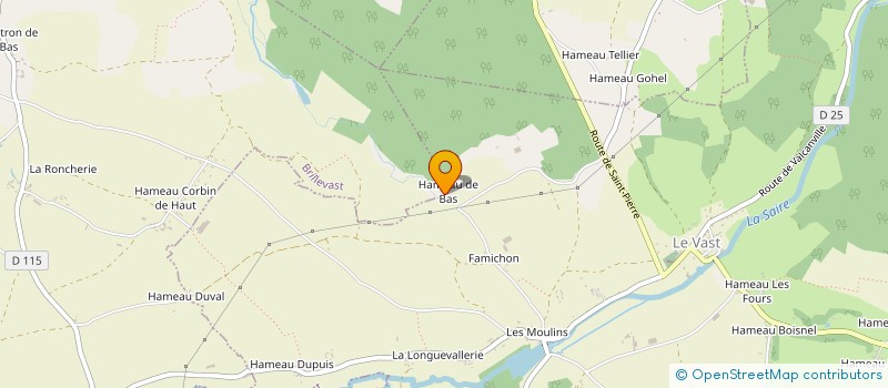 localisation de l'entreprise MONSIEUR DIDIER MAUROUARD à QUETTEHOU