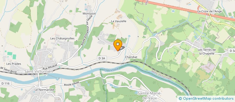 localisation de l'entreprise MONSIEUR DIDIER MAUTRE à SAINT-VICTURNIEN