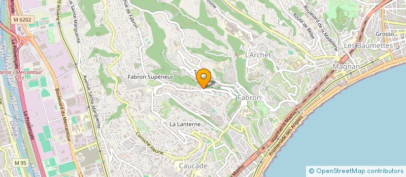 localisation de l'entreprise MONSIEUR DIDIER MAYOUX à NICE