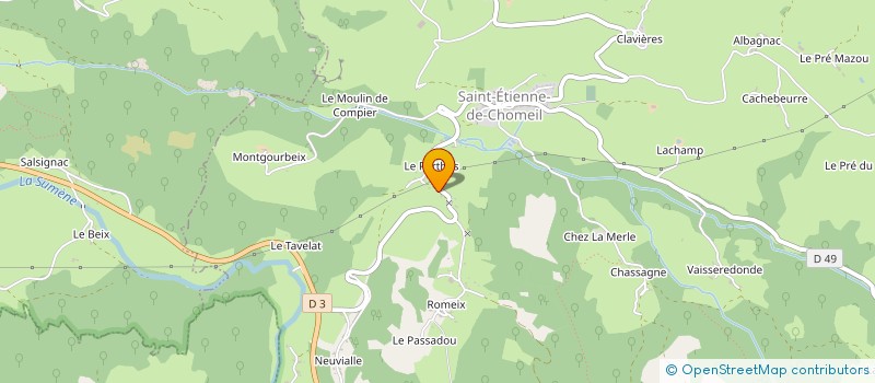 localisation de l'entreprise MONSIEUR DIDIER MAZE à COLLANDRES