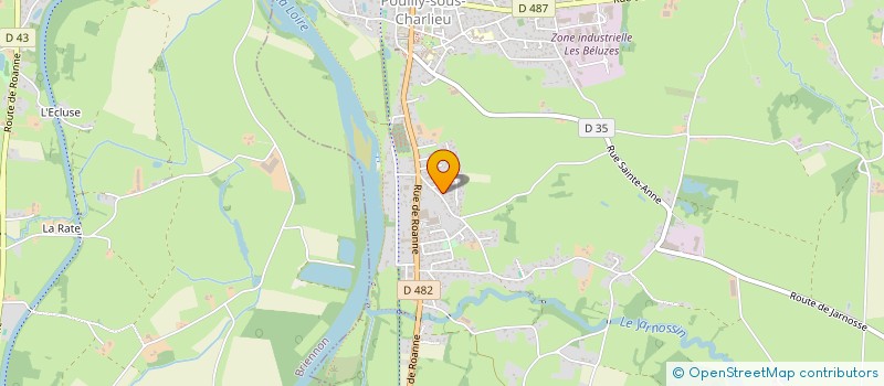 localisation de l'entreprise MONSIEUR DIDIER MELLARD  POUILLY-SOUS-CHARLIEU