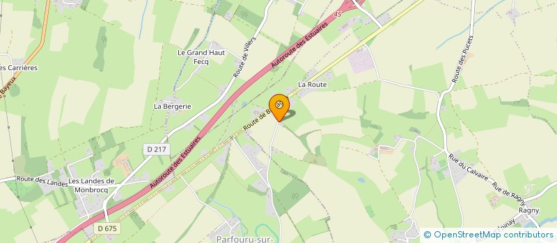 localisation de l'entreprise MONSIEUR DIDIER MENARD  VAL D'ARRY