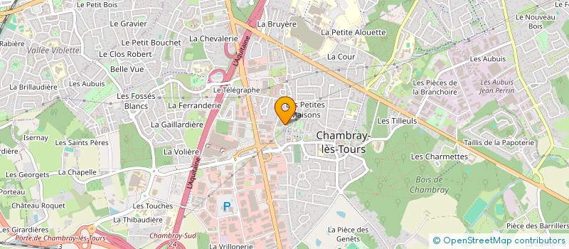 localisation de l'entreprise MONSIEUR DIDIER MENAYAME à CHAMBRAY-LES-TOURS