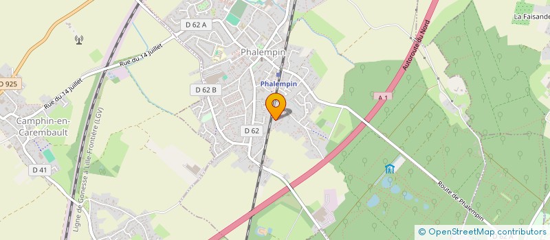 localisation de l'entreprise MONSIEUR DIDIER MENCHI  PHALEMPIN