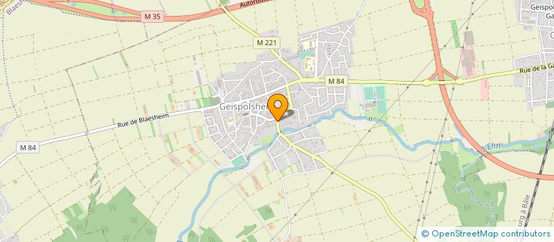 localisation de l'entreprise MONSIEUR DIDIER MENE  GEISPOLSHEIM