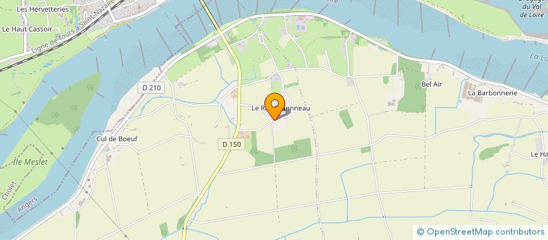 localisation de l'entreprise MONSIEUR DIDIER MERCIER  MAUGES-SUR-LOIRE