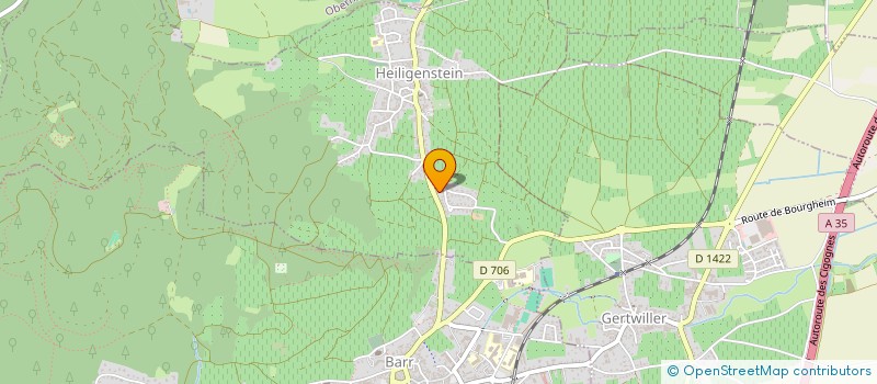 localisation de l'entreprise MONSIEUR DIDIER MESNY  MITTELBERGHEIM