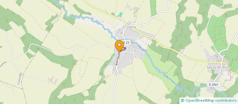 localisation de l'entreprise MONSIEUR DIDIER MESROUA  CRUGNY