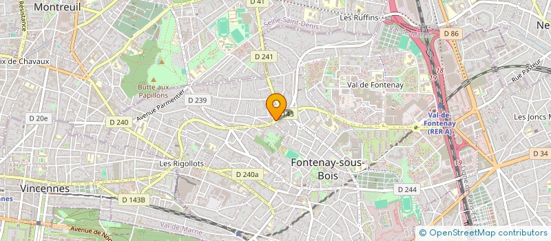 localisation de l'entreprise MONSIEUR DIDIER METAIS à FONTENAY-SOUS-BOIS