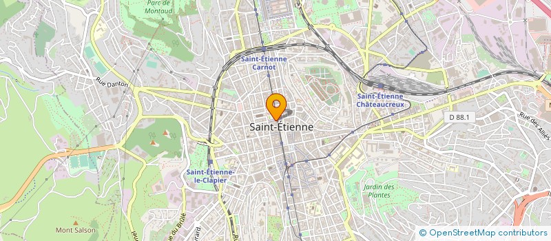 localisation de l'entreprise MONSIEUR DIDIER MEUNIER à SAINT-ETIENNE
