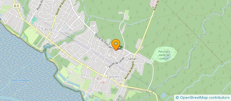 localisation de l'entreprise MONSIEUR DIDIER MEURISSE  LANTON