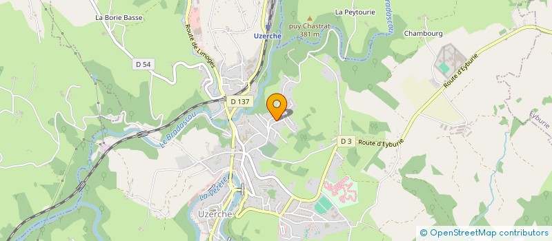 localisation de l'entreprise MONSIEUR DIDIER MEYRIGNAC à UZERCHE