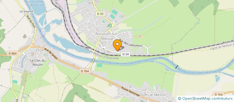 localisation de l'entreprise MONSIEUR DIDIER MIART  FLIZE