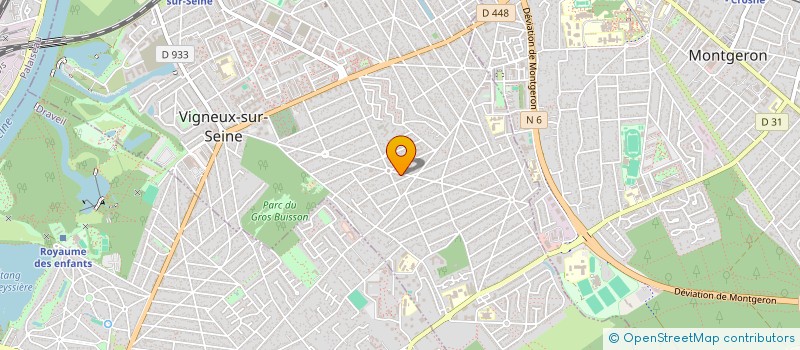 localisation de l'entreprise MONSIEUR DIDIER MICHAUX à VIGNEUX-SUR-SEINE
