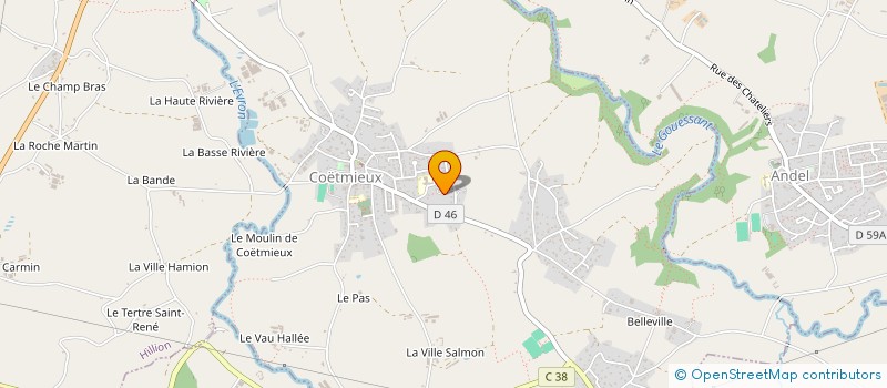 localisation de l'entreprise MONSIEUR DIDIER MICHEL  LAMBALLE-ARMOR