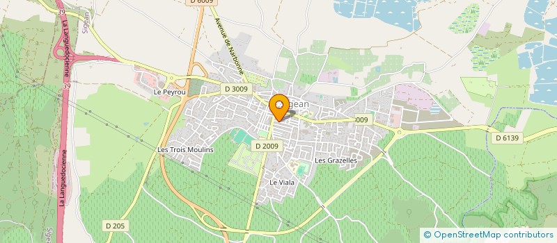 localisation de l'entreprise MONSIEUR DIDIER MICHEL  SIGEAN