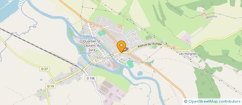 localisation de l'entreprise MONSIEUR DIDIER MICHEL  MOUZON