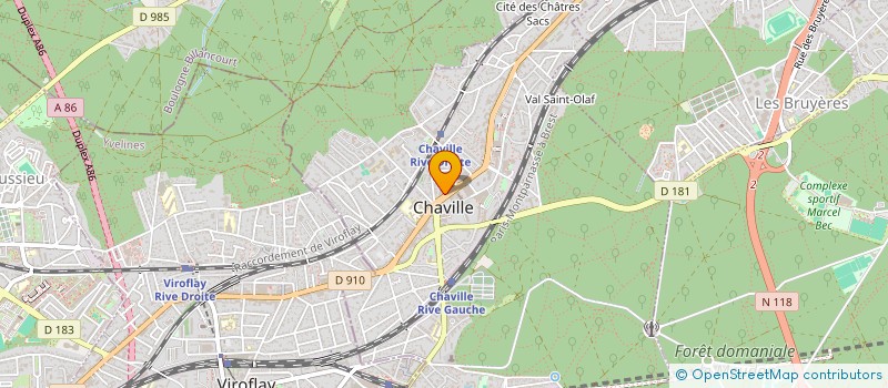 localisation de l'entreprise MONSIEUR DIDIER MIGNOT à CHAVILLE
