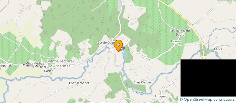 localisation de l'entreprise MONSIEUR DIDIER MINGUEZ à SAINT-GEORGES-ANTIGNAC