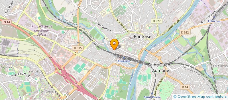 localisation de l'entreprise MONSIEUR DIDIER MIQUELARD  PONTOISE