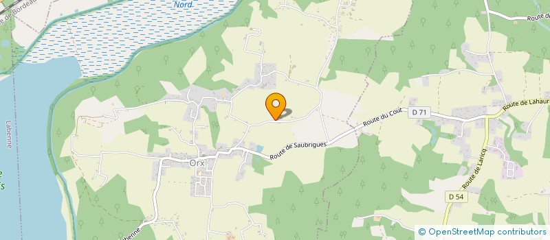 localisation de l'entreprise MONSIEUR DIDIER MIRANDA  ORX