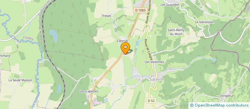 localisation de l'entreprise MONSIEUR DIDIER MOISSONNIER  SALAVRE