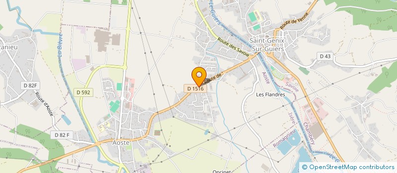 localisation de l'entreprise MONSIEUR DIDIER MOLLARD  AOSTE