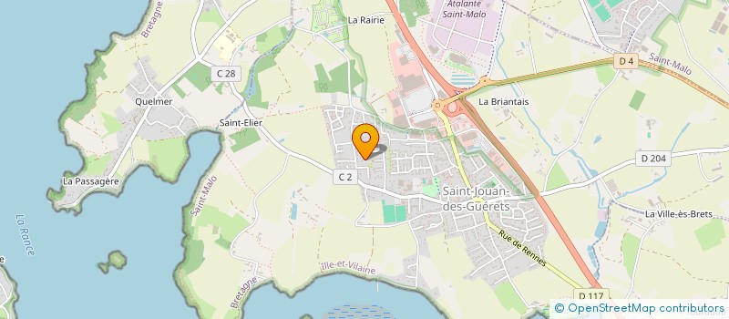 localisation de l'entreprise MONSIEUR DIDIER MOMO  SAINT-PERE-MARC-EN-POULET